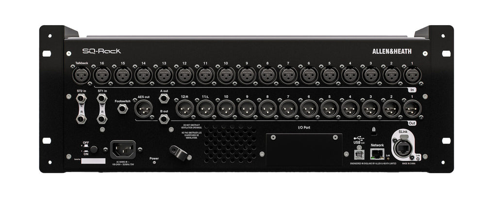 Allen & Heath SQ-RACK 48 Channel Rackmount Digital Mixer