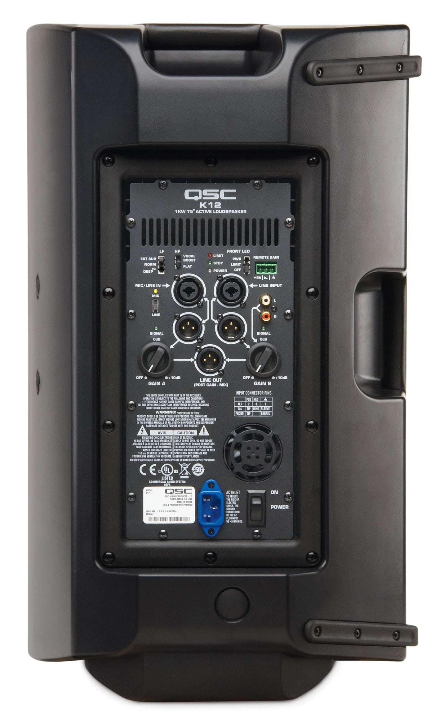 QSC K12 Powered Loudspeaker 2000 Watt - Demo