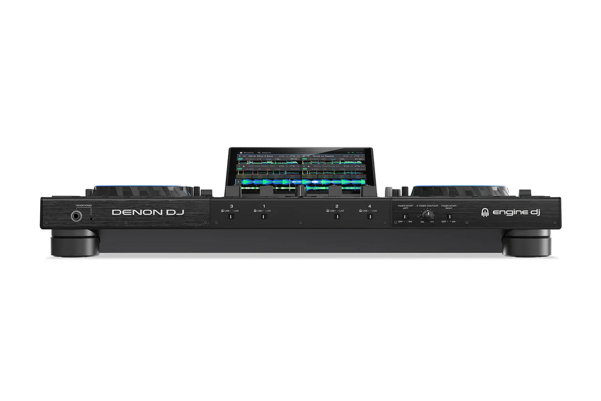 Denon DJ PRIME 4+ 4-Deck Standalone DJ Controller mit Wi-Fi und Streaming – Neu, geöffnete Verpackung