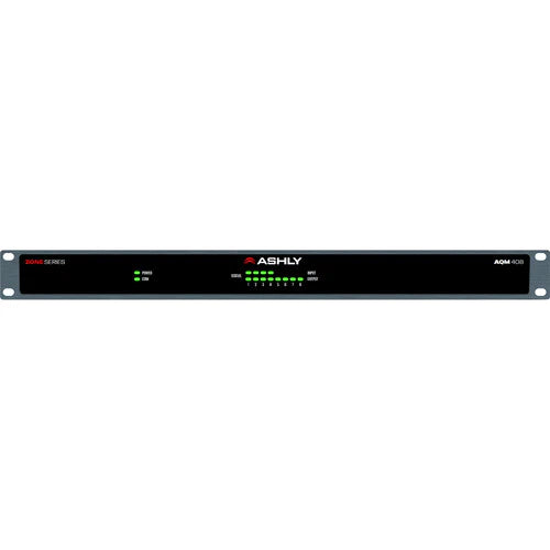 Ashly AQM-408 AquaControl DSP Advanced 4x8 Speaker Processor / Zone Mixer - New Open Box