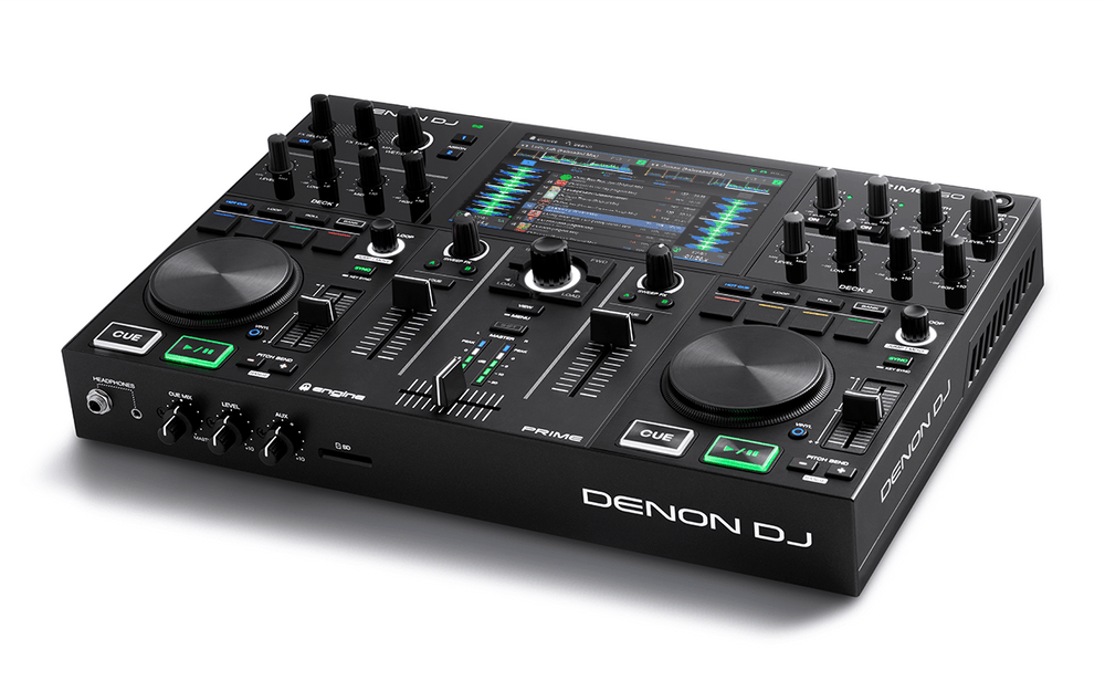 Console DJ intelligente rechargeable 2 canaux Denon Prime Go (comme neuve) + mallette de transport
