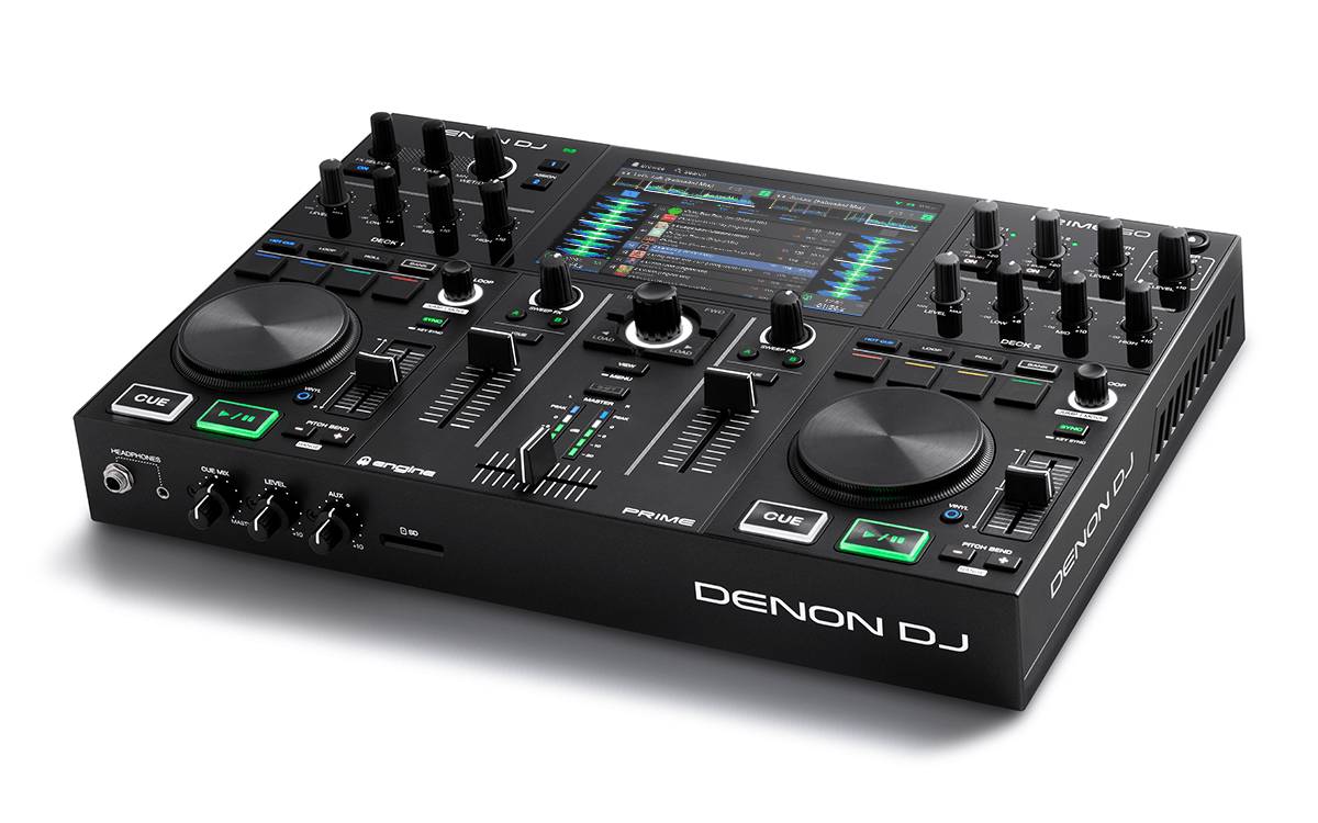 Denon Prime Go 2-Kanal Akku Smart DJ-Konsole ( Neuwertig ) + Transportkoffer