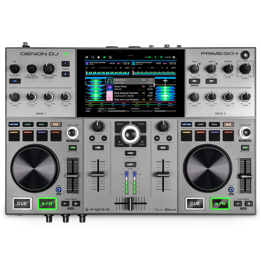 Denon PrimeGo + Wifi Streaming Akku-DJ-Controller – Ausgezeichneter Zustand