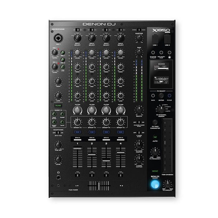 Denon DJ X1850 PRIME professioneller 4-Kanal DJ Club Mixer - Demo