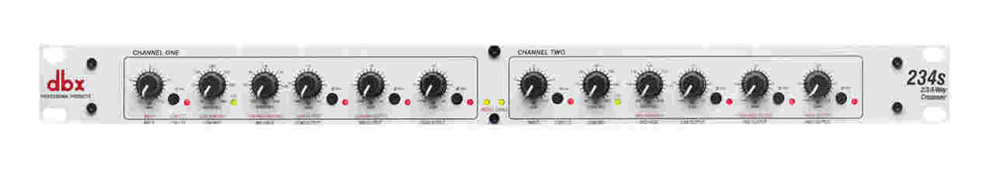 DBX 234SV Stereo 2/3-Weg, Mono 4-Weg Symmetrische Frequenzweiche
