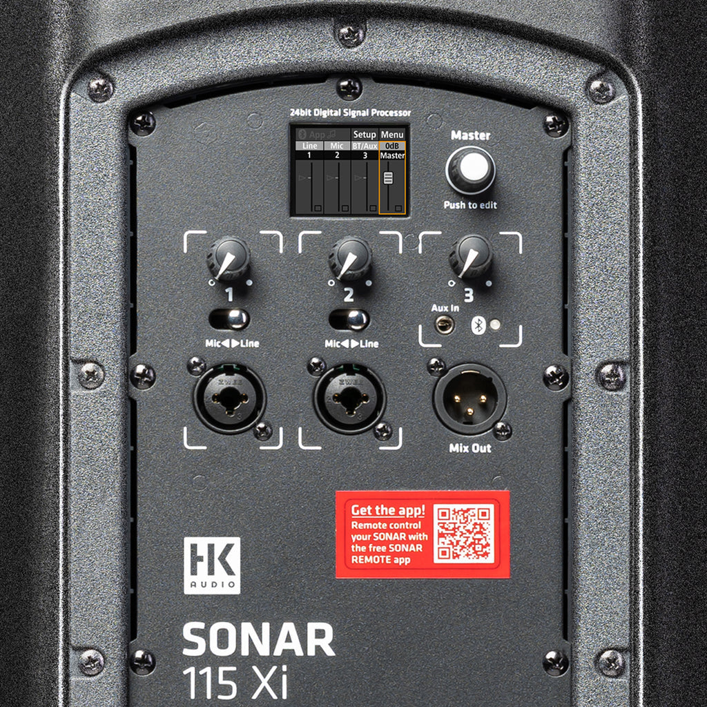 HK Audio SONAR-115-XI Active PA Speaker - 15