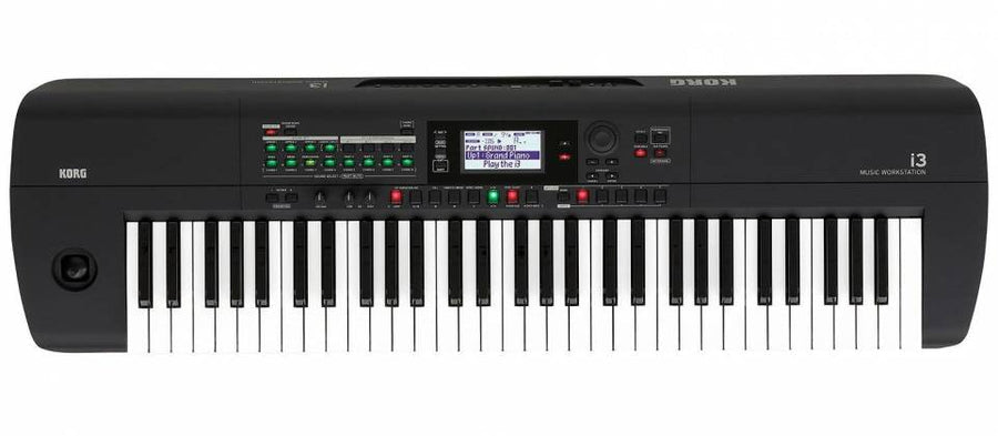 Korg I3MB 61-Tasten Keyboard Music Workstation-Gummiert