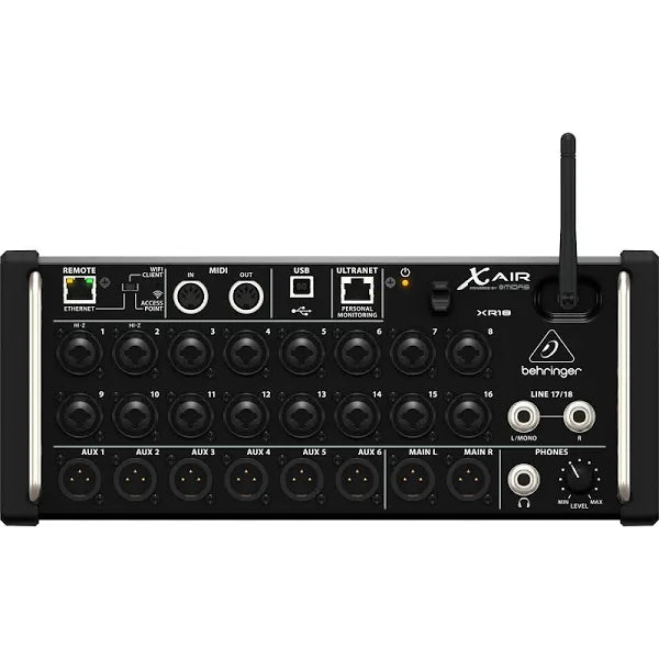Behringer X Air XR18 18-Kanal Digital Rack Mixer - ( Verwendung )