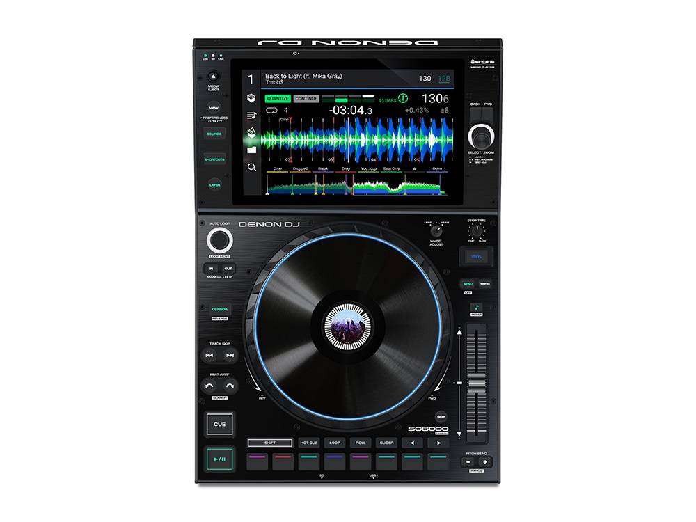 Lecteur multimédia DJ SC6000 PRIME avec écran tactile 10,1" et diffusion de musique en Wi-Fi