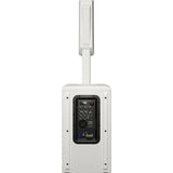 QSC KC12-WH Active 3-Way Column Loudspeaker System with Bluetooth (White) - 12"
