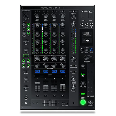 Denon Dj X1800 Prime Table de mixage professionnelle – Démo, boîte ouverte