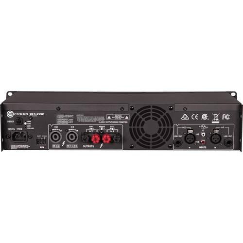 Crown XLS 1002 - 2-Channel 1100W Power Amplifier with DSP