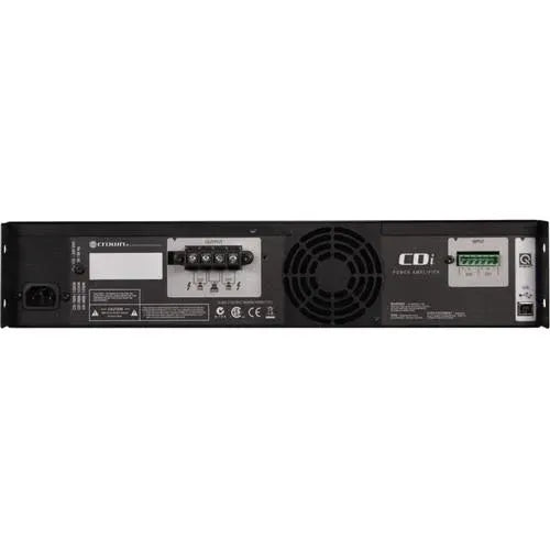 Amplificateur de puissance Crown CDi 4000 2 canaux 1200 watts, années 2010, noir et argent