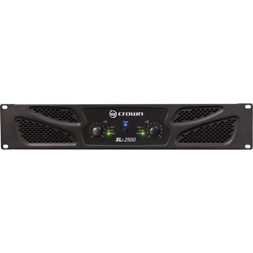 Crown XLI2500 Professional Stereo Power Amplifier – 750W Per Channel at 4Ω