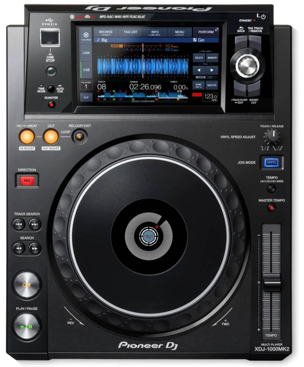 Lecteur multimédia numérique Pioneer DJ XDJ-1000MK2 (neuf)